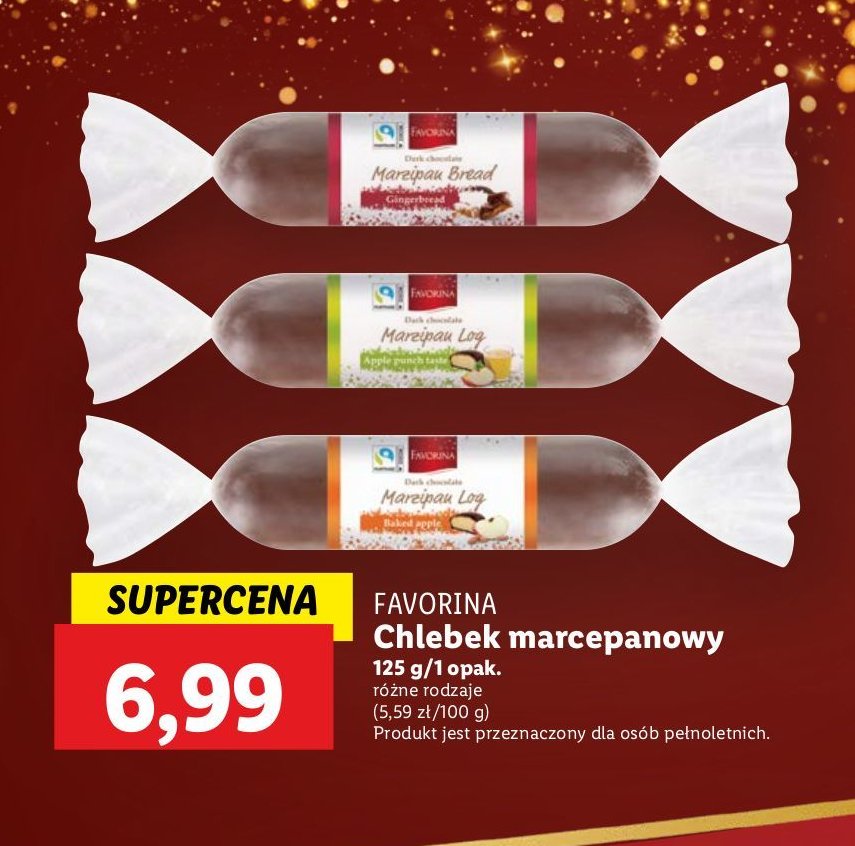 Chlebek marcepanowy apple punch Favorina promocja