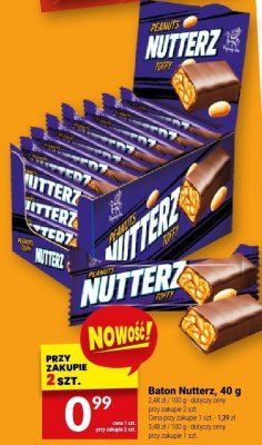 Baton Nutterz, 40 g promocja w Twój Market