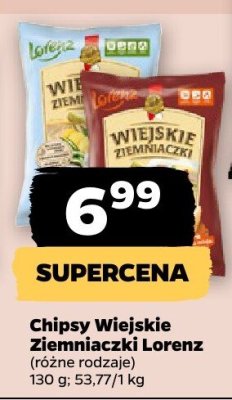 Chipsy Wiejskie Ziemniaczki różne rodzaje promocja w Netto