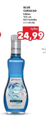 Likier Blue Curacao promocja w Kaufland