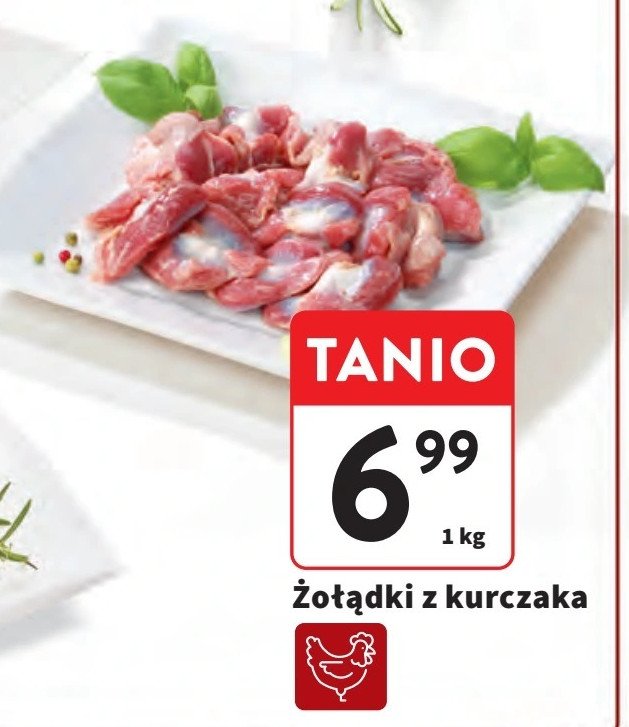 Żołądki z kurczaka promocja