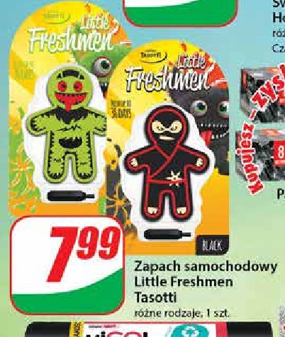 Zapach samochodowy black TASOTTI promocja