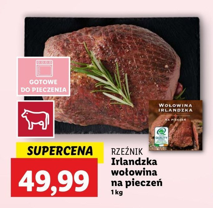 Irlandzka wołowina na pieczeń Rzeźnik codzienna dostawa promocja