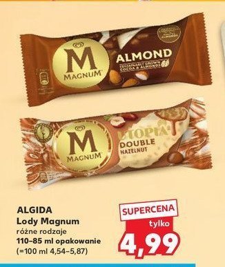 Lód utopia Algida magnum double promocja