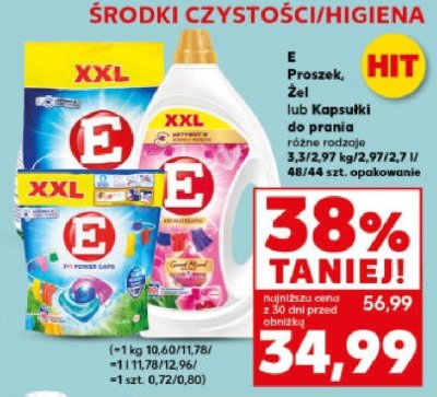 Proszek do prania różne rodzaje  promocja w Kaufland