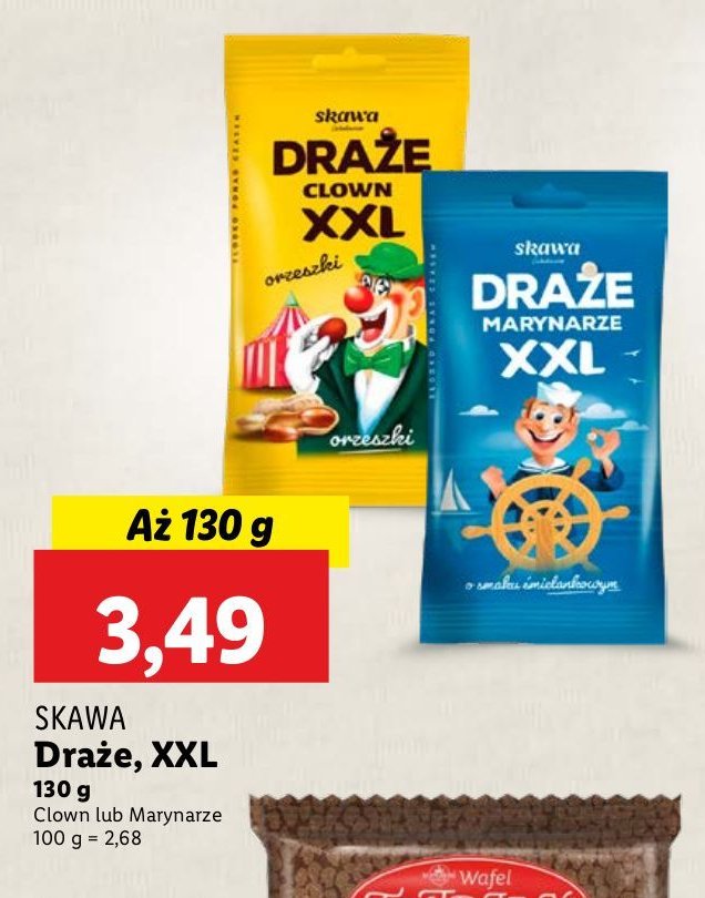 Draże xxl śmietankowe Skawa promocja