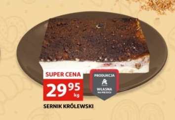 Sernik królewski promocja