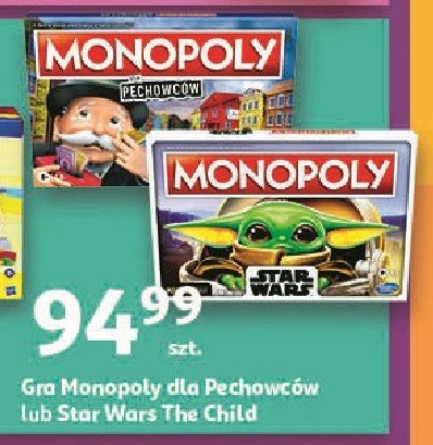 Monopoly star wars mandalorian the child Hasbro promocja