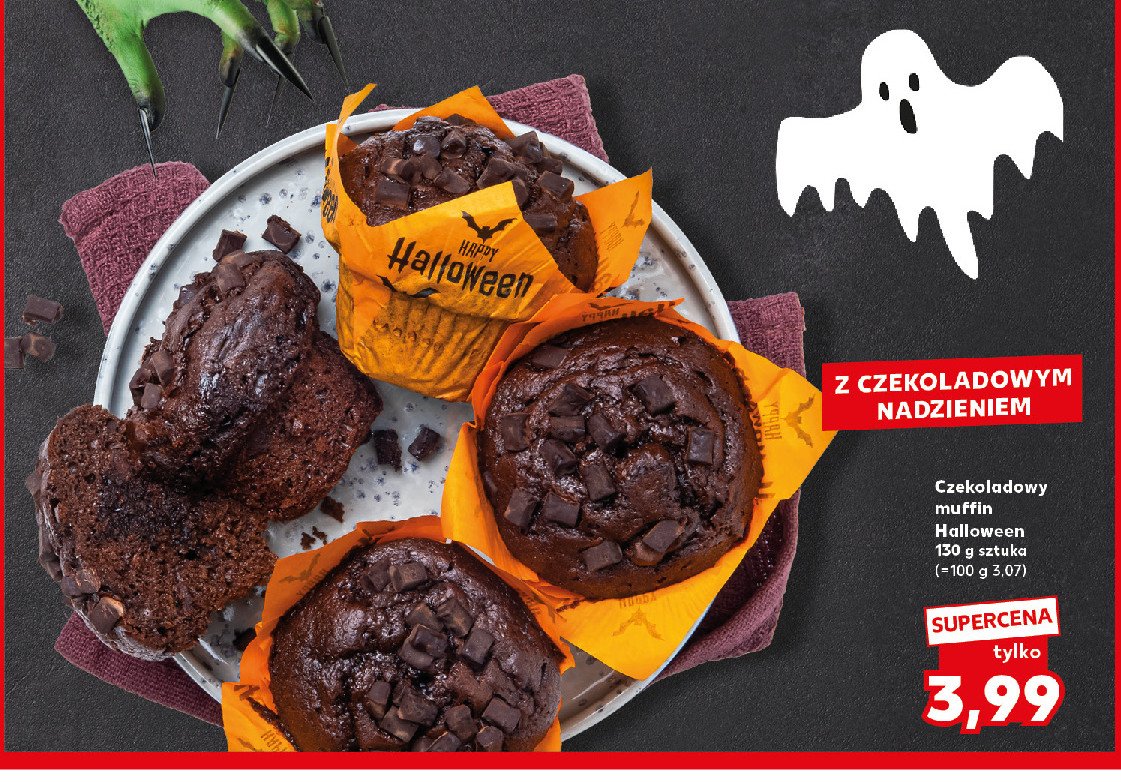 Muffin halloween promocja