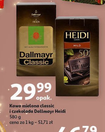 Kawa + czekolada heidi Dallmayr prodomo promocja