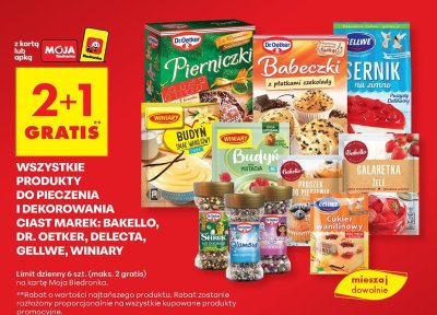 Galaretka Bakello różne smaki promocja w Biedronka