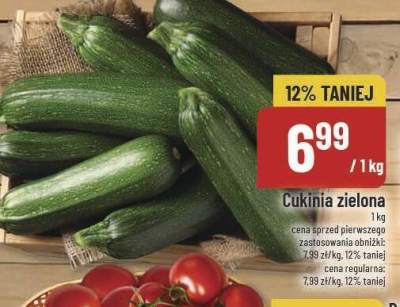 Cukinia zielona promocja w POLOmarket