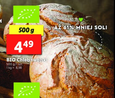 Chleb swojski bio promocja