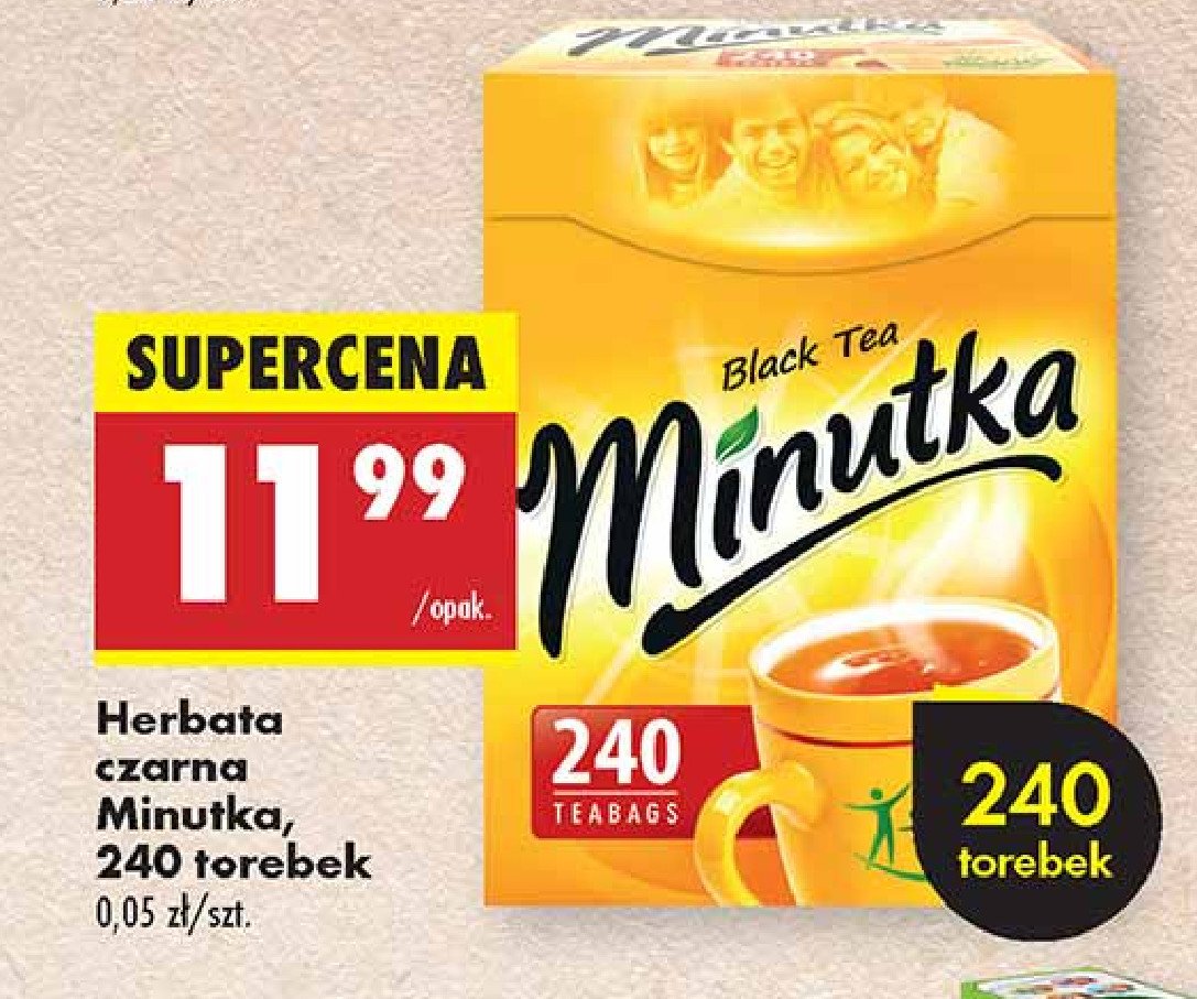Herbata Minutka promocja