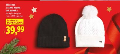 Czapka męska / damska promocja w Lidl