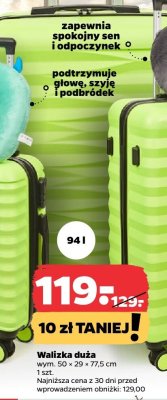 Walizka duża promocja w Netto