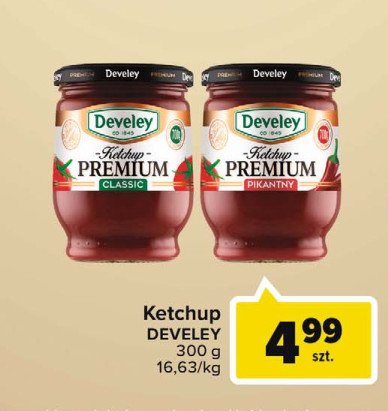 Ketchup premium pikantny Develey promocje
