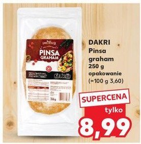 Pinsa graham Dakri promocja