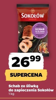 Schab ze śliwką do zapieczenia Sokołów promocja w Netto