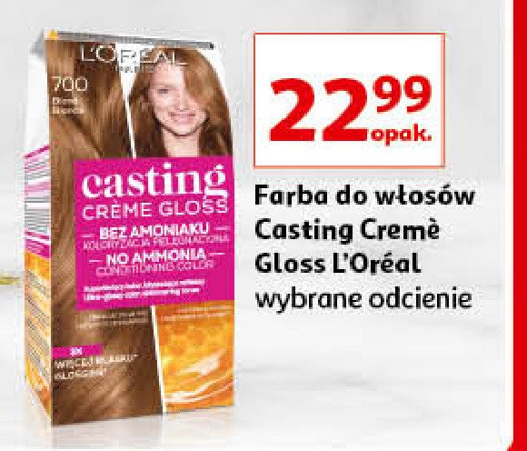 Farba do włosów 700 blond L'oreal casting creme gloss promocja