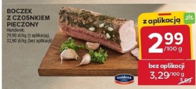 Boczek z czosnkiem pieczony Hardcorek promocja w Stokrotka