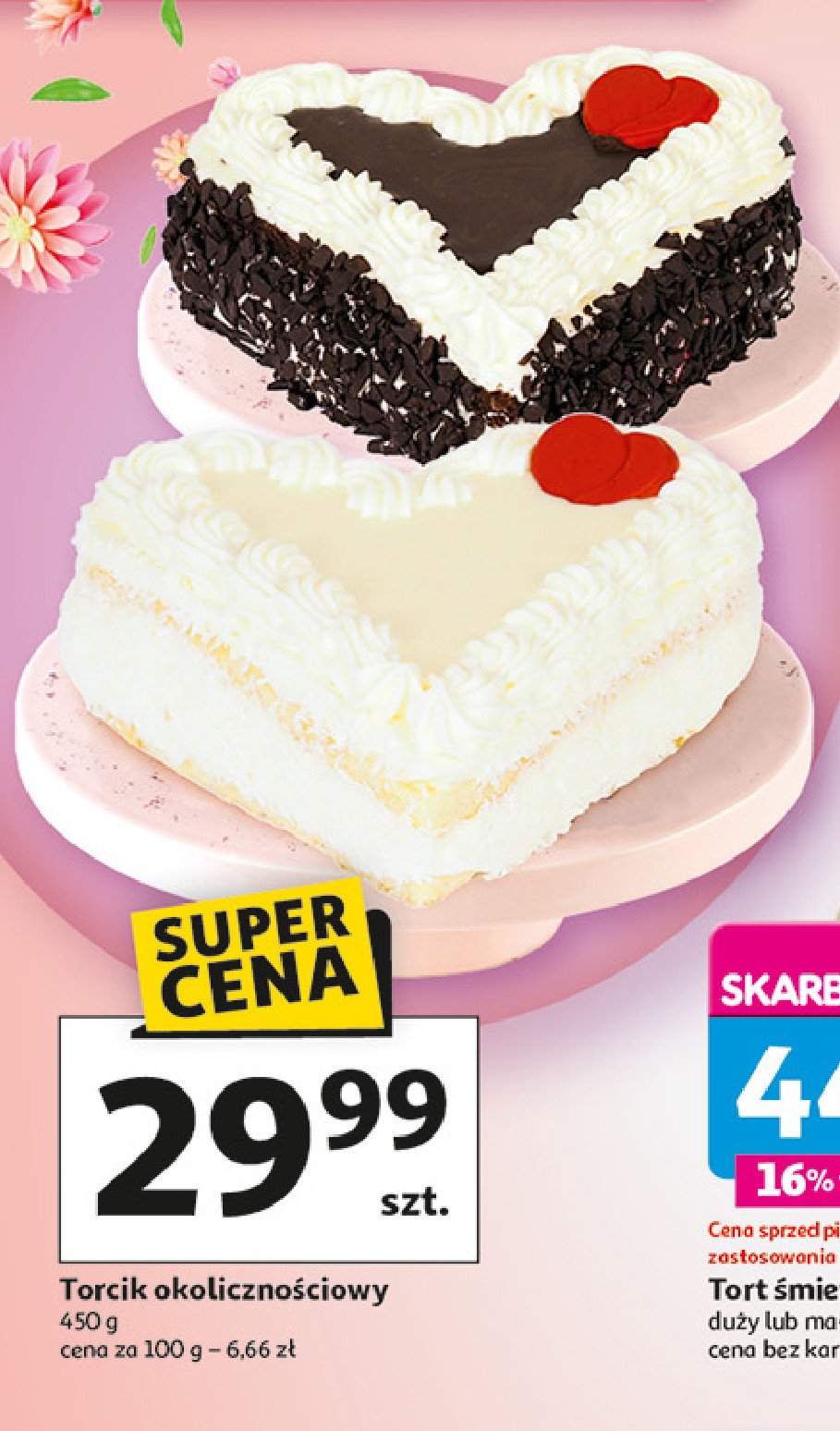 Tort okolicznościowy promocja w Auchan