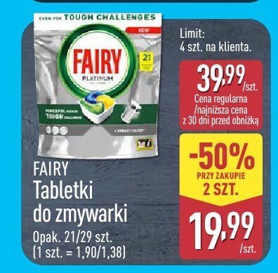 Tabletki do zmywarki promocja w Aldi