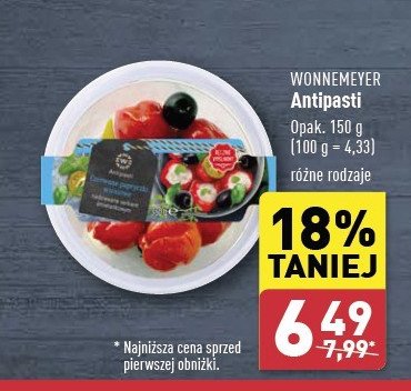 Krem antipasti paprykowy Wonnemeyer feinkost promocja