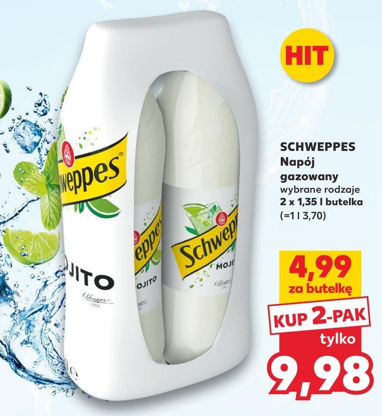 Napój mojito Schweppes promocja