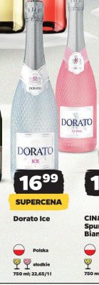 Wino musujące Dorato Ice promocja w Netto