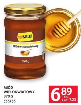 Miód wielokwiatowy Topseller 370g promocja w Selgros