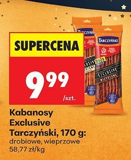 Kabanosy Exclusive wieprzowe promocja w Biedronka
