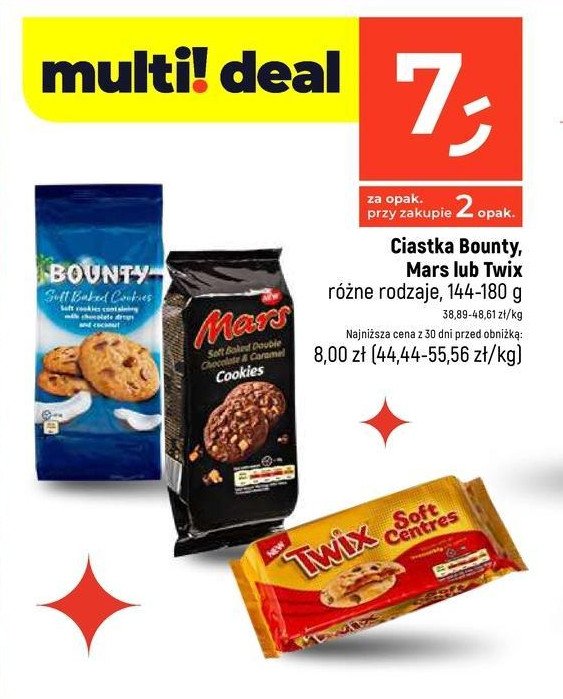 Ciastka Mars promocja w Dealz