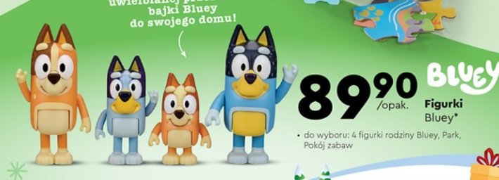 Figurki bluey promocja w Carrefour