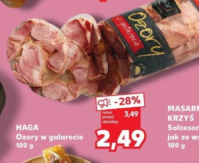 Ozory w galarecie Haga promocja w Kaufland