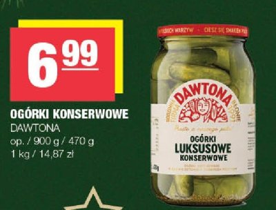Ogórki konserwowe Dawtona promocja w SPAR
