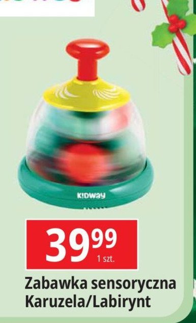 Zabawka sensoryczna karuzela Kidway promocja w Leclerc