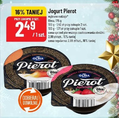 Jogurt Pierot Olma promocja w POLOmarket