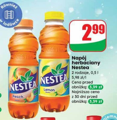 Napój herbaciany cytryna promocja w Dino