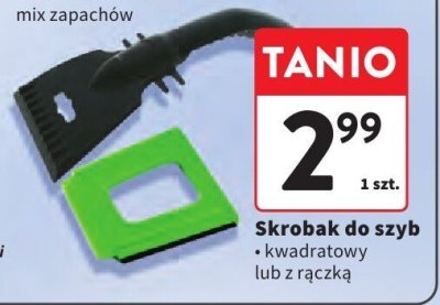 Skrobak do szyb kwadratowy lub z rączką promocja w Intermarche