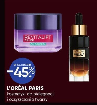 Krem L'ORÉAL PARIS kosmetyki do pielęgnacji i oczyszczania twarzy promocja w Super-Pharm