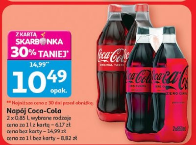 Napój promocja w Auchan