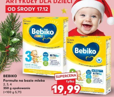 Formuła na bazie mleka 2, 3, 4  promocja w Kaufland