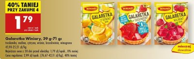 Galaretka brzoskwiniowa Winiary galaretka promocja