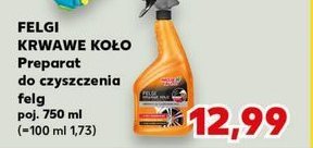 Preparat do mycia felg "krwawe ko艂o" Moje auto promocja