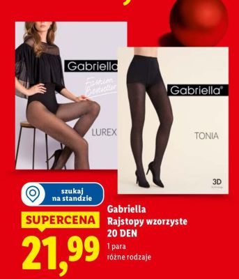 Rajstopy wzorzyste 20 DEN różne rodzaje promocja w Lidl