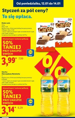 Kinder cards promocja w Lidl