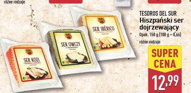 Ser ibérico TESOROS DEL SUR promocja w Aldi