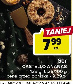 Ser ananasowy Arla foods castello promocja