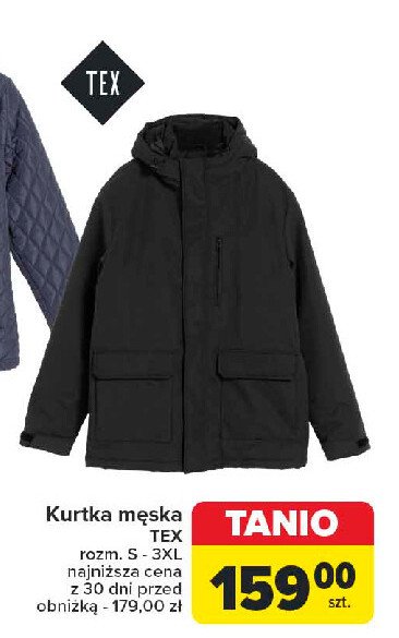 Kurtka męska s-xxxl Tex promocja